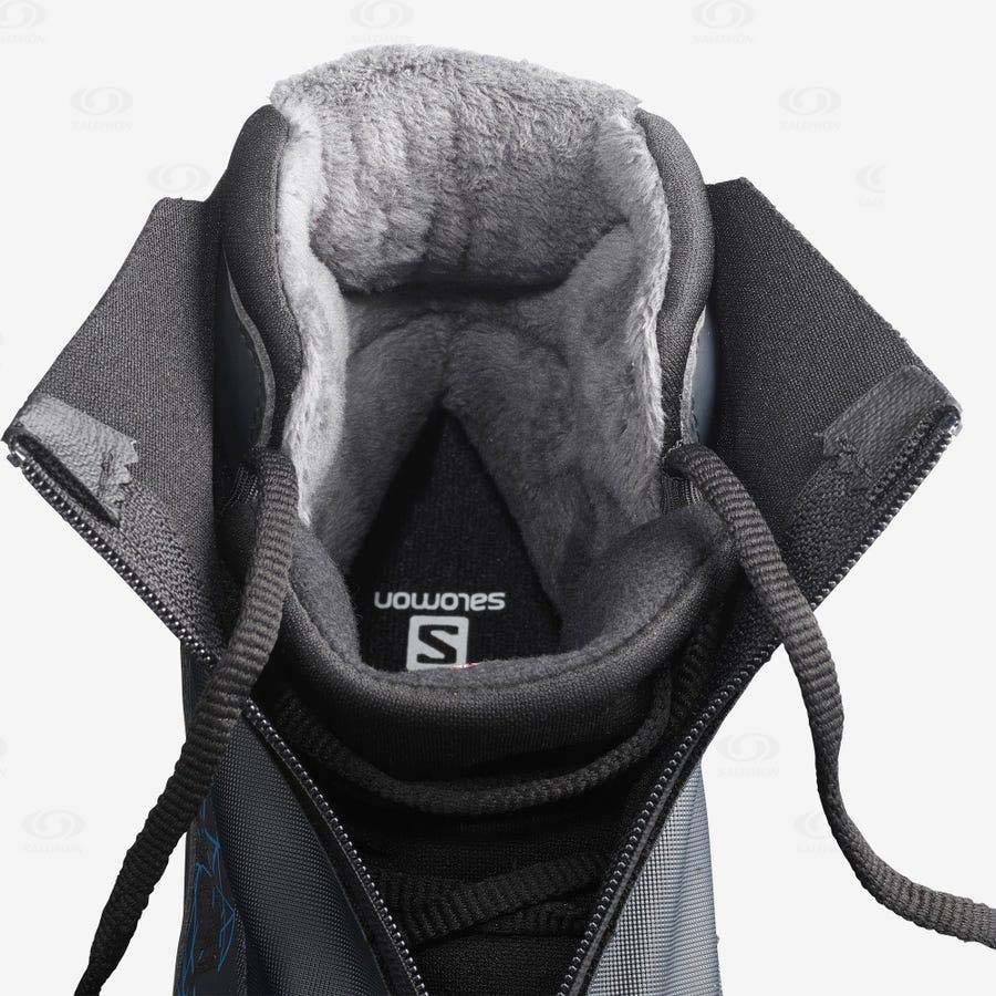 Black / Blue Women's Salomon VITANE PROLINK Ski Boots | USA-W2250