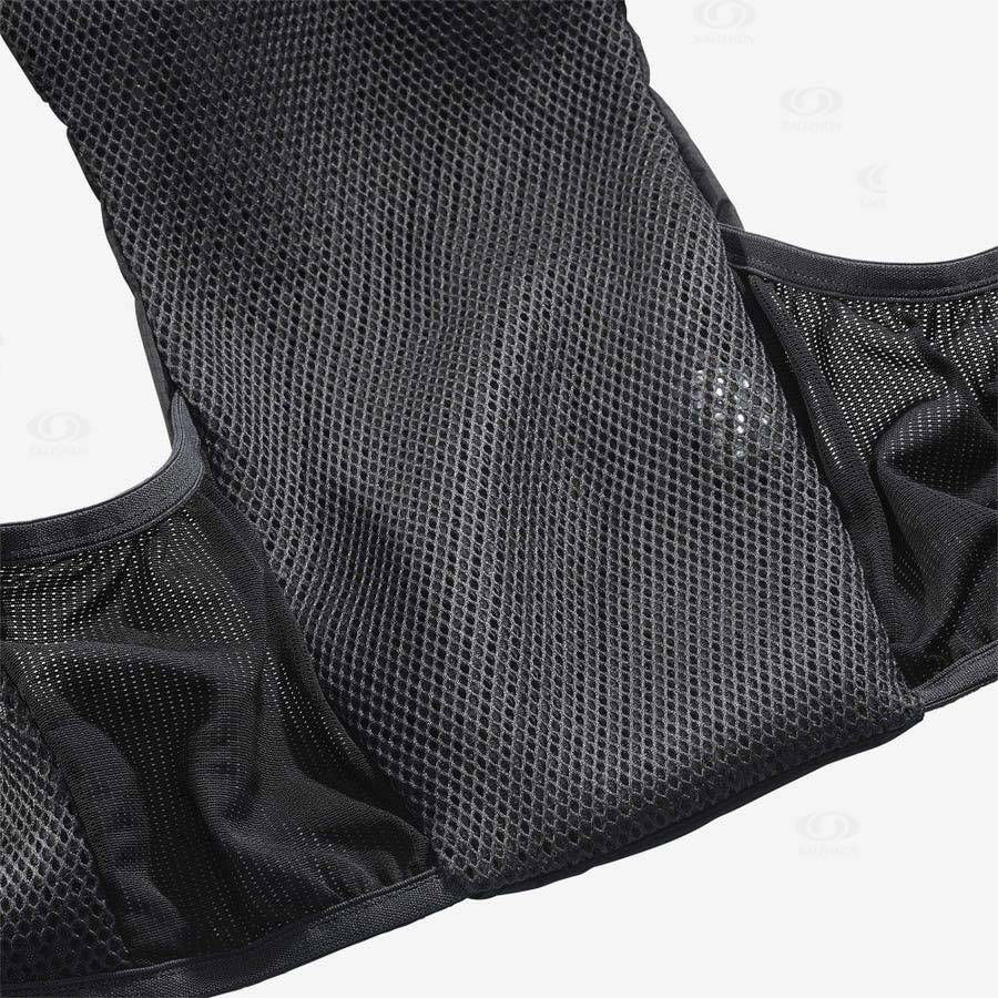 Black Men's Salomon ACTIVE SKIN 4 Running Packs | USA-O1350