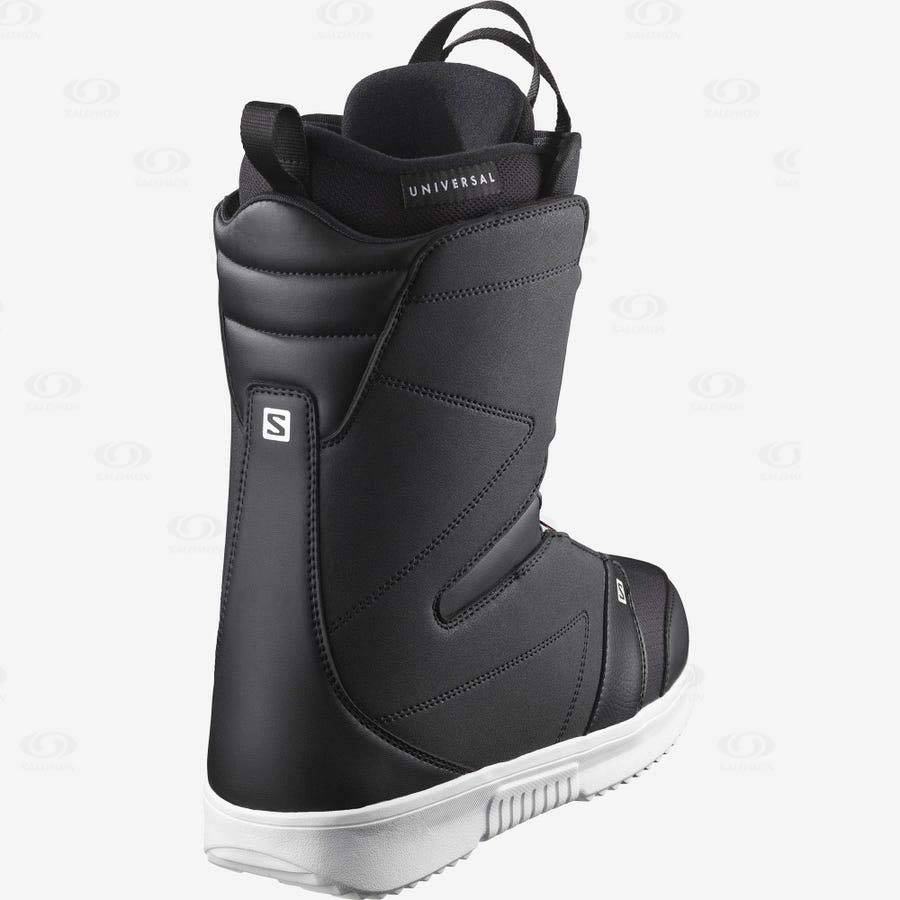Black Men's Salomon FACTION BOA Ski Boots | USA-O2181