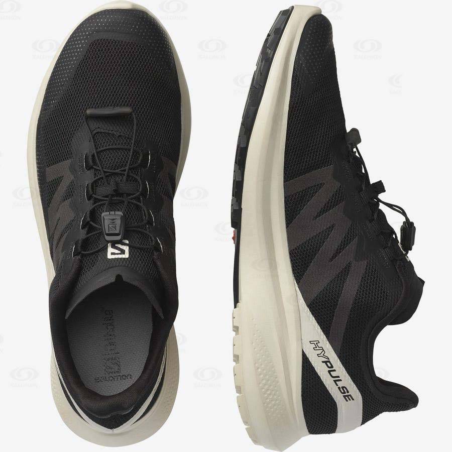 Black Men's Salomon HYPULSE Trail Running Shoes | USA-A1192