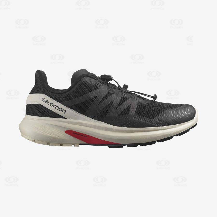 Black Men\'s Salomon HYPULSE Trail Running Shoes | USA-A1192