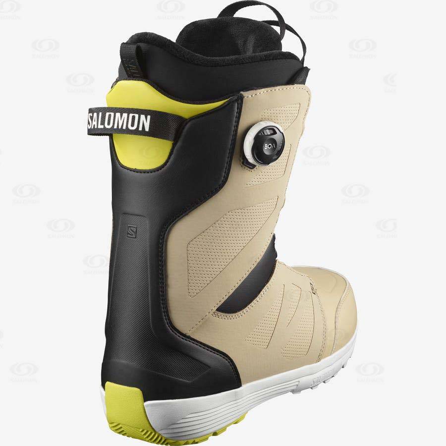 Black Men's Salomon LAUNCH BOA SJ COLOR Ski Boots | USA-O1614