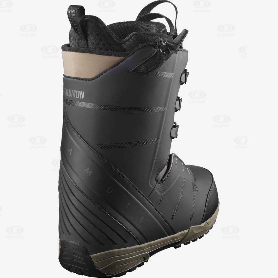 Black Men's Salomon MALAMUTE Ski Boots | USA-M2350