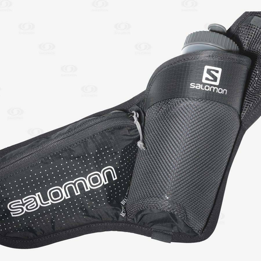 Black Men's Salomon NOCTURN ACTIVE Running Packs | USA-M2308