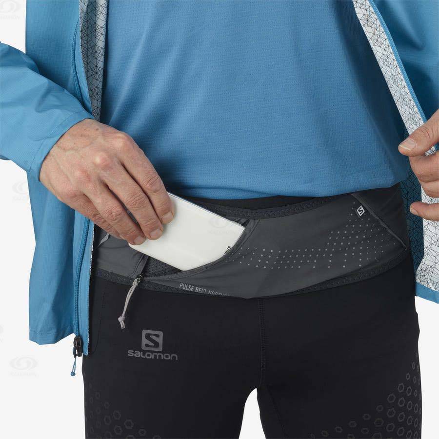 Black Men's Salomon NOCTURN PULSE Running Packs | USA-M2476