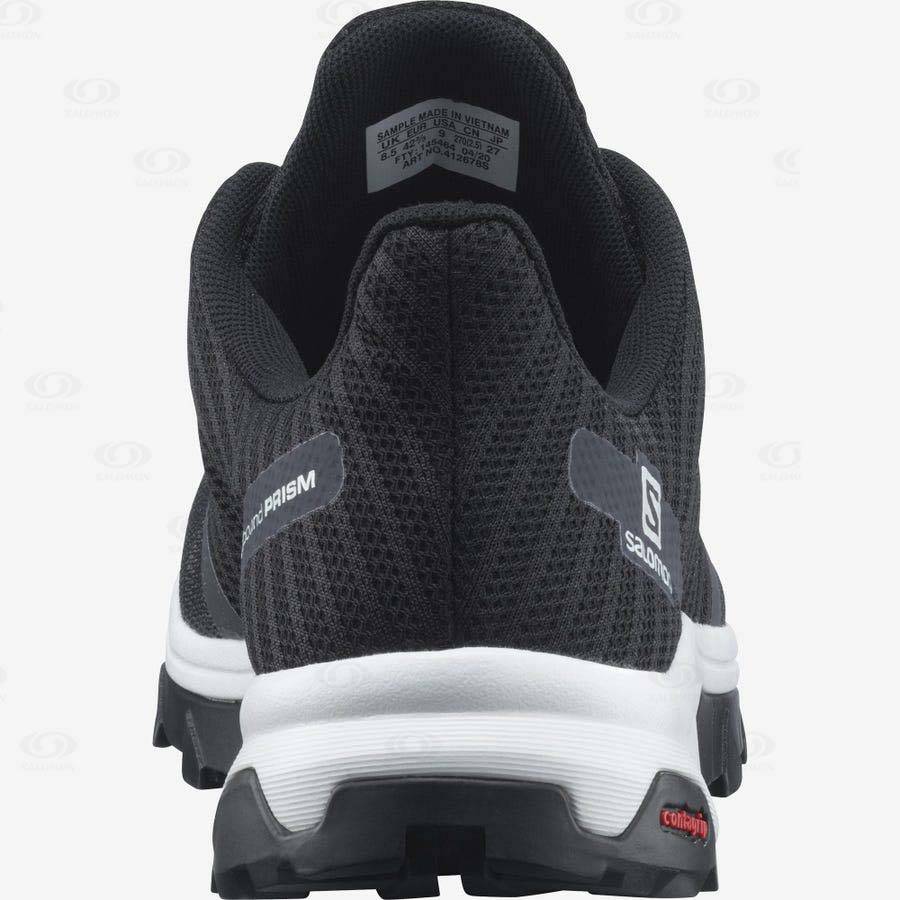 Black Men's Salomon OUTBOUND PRISM Hiking Shoes | USA-L1466