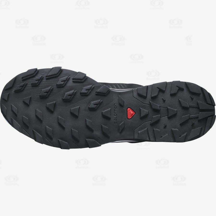 Black Men's Salomon OUTBOUND PRISM Hiking Shoes | USA-L1466