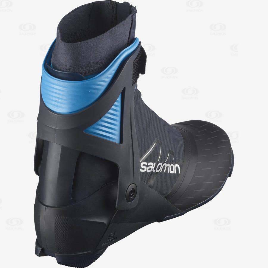 Black Men's Salomon RS10 PROLINK Ski Boots | USA-N1680