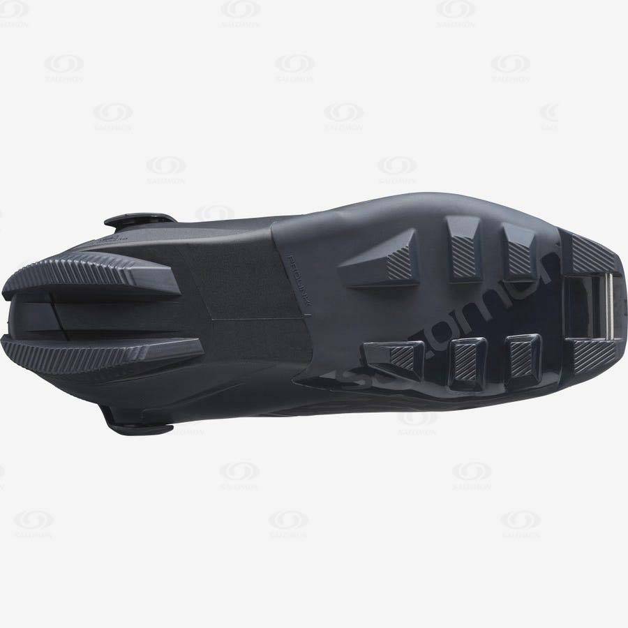 Black Men's Salomon RS10 PROLINK Ski Boots | USA-N1680