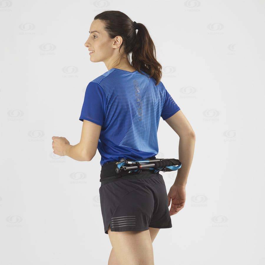 Black Men's Salomon SENSE PRO Running Packs | USA-A1122