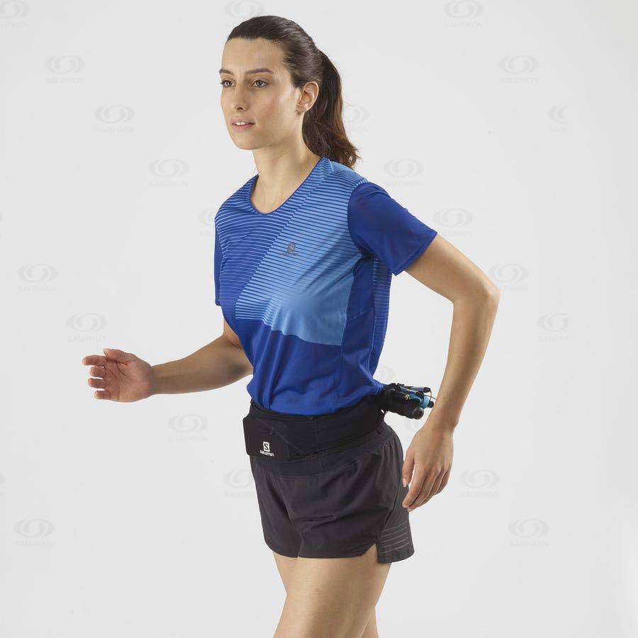 Black Men's Salomon SENSE PRO Running Packs | USA-A1122