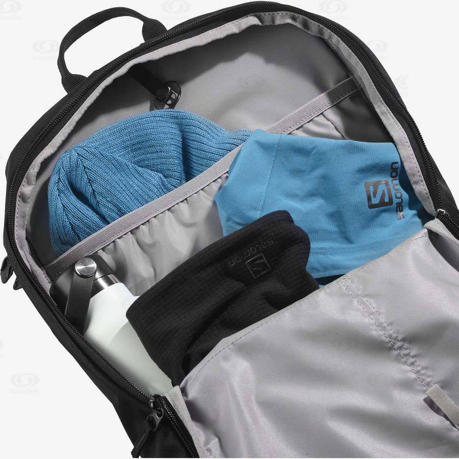 Black Men's Salomon SIDE 18 Backpacks | USA-O1019