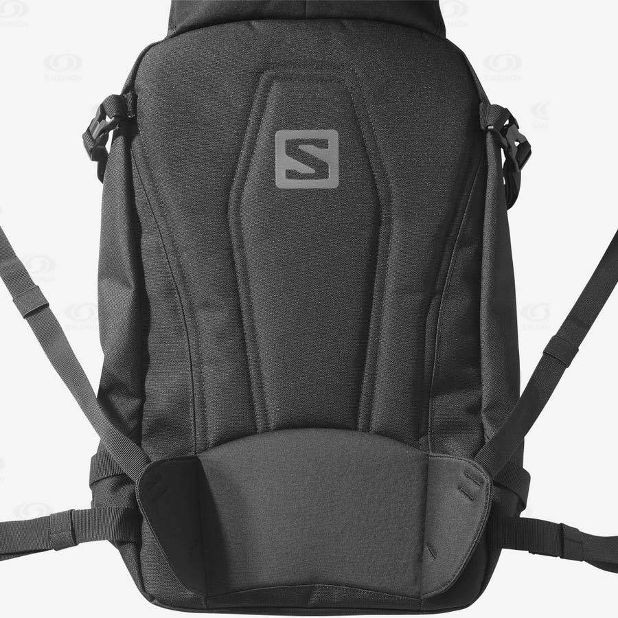 Black Men's Salomon SIDE 18 Backpacks | USA-O1019