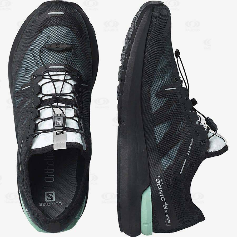 Black Men's Salomon SONIC 4 GORE-TEX Running Shoes | USA-L1851