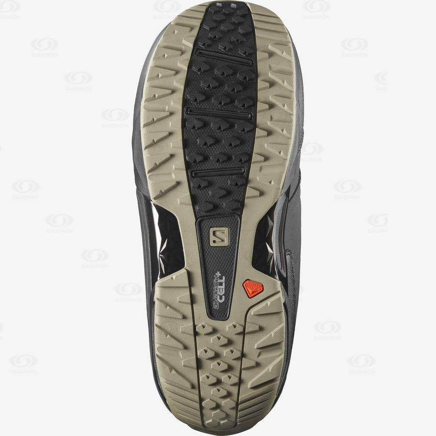 Black Men's Salomon SYNAPSE WIDE Ski Boots | USA-L1606