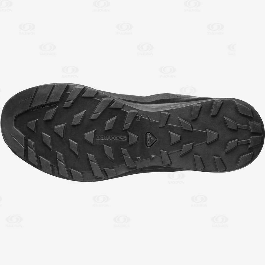 Black Men's Salomon S/LAB XA-ALPINE 2 BLACK LIMITED Sneakers | USA-S1394
