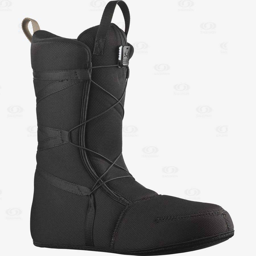 Black Men's Salomon TITAN Ski Boots | USA-N2597