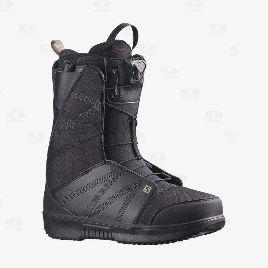 Black Men\'s Salomon TITAN Ski Boots | USA-N2597