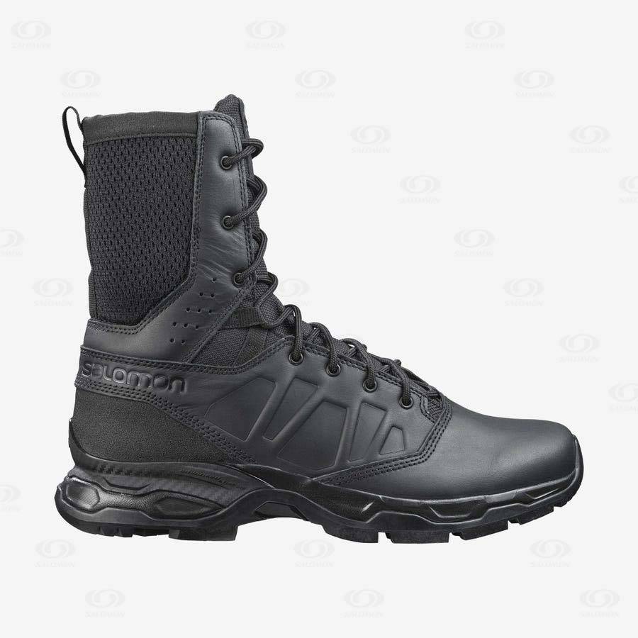 Black Men\'s Salomon URBAN JUNGLE ULTRA Tactical Boots | USA-S1016