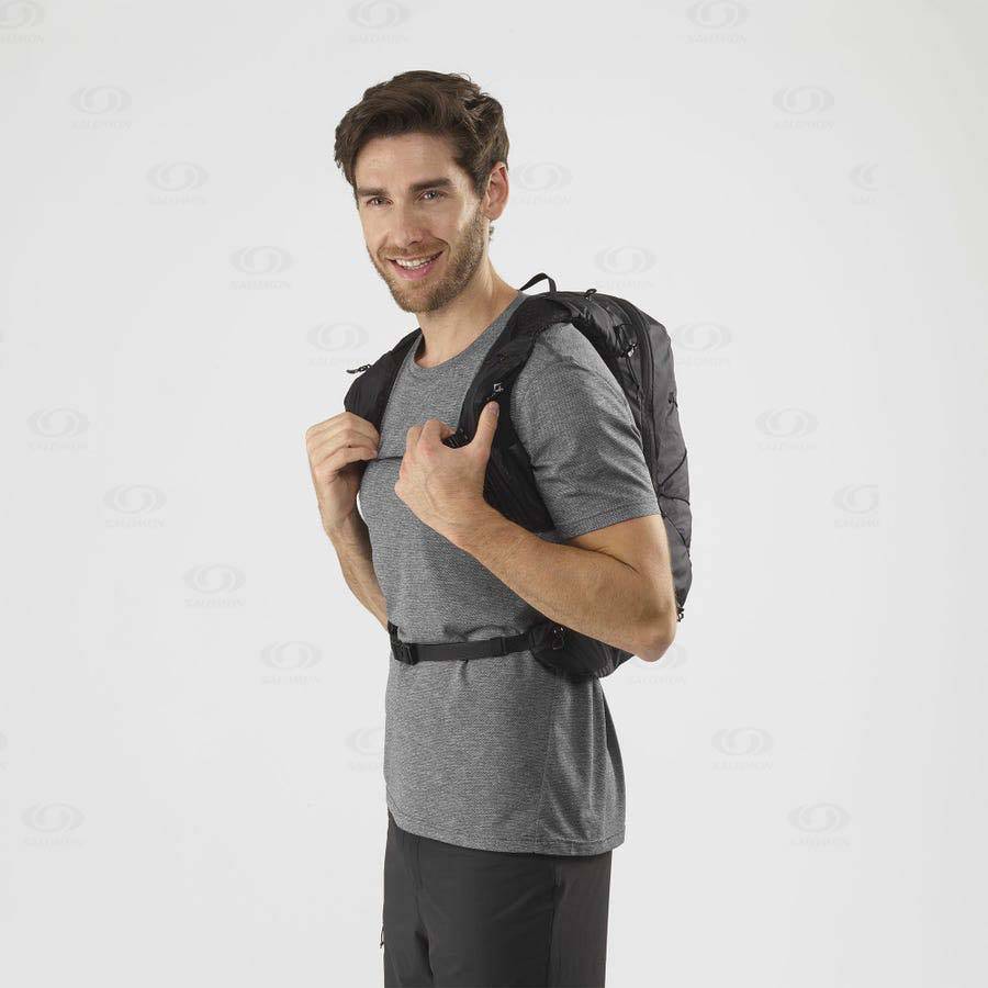 Black Men's Salomon XT 15 Backpacks | USA-A1794