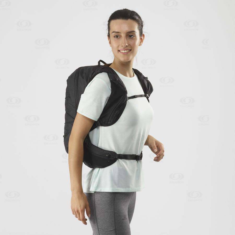 Black Men's Salomon XT 15 Backpacks | USA-A1794