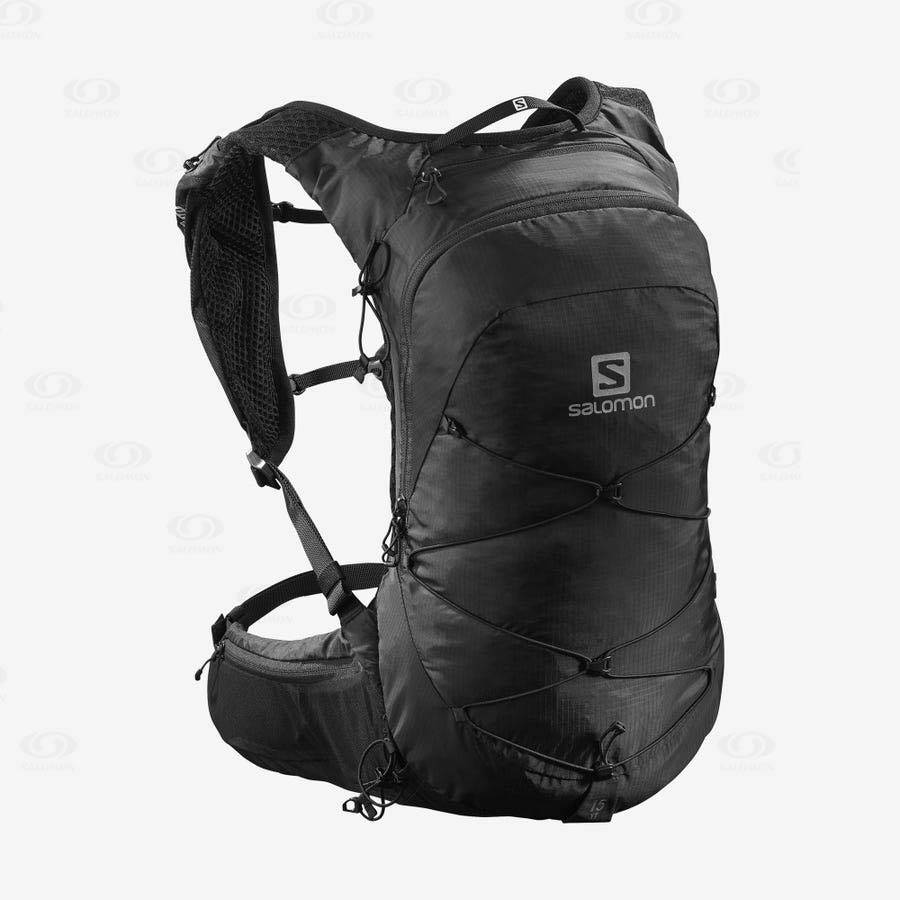 Black Men\'s Salomon XT 15 Backpacks | USA-A1794