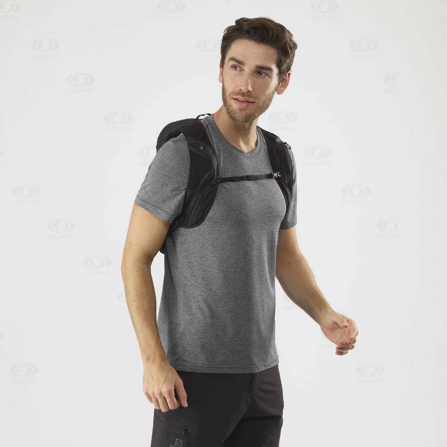 Black Men's Salomon XT 6 Backpacks | USA-L1837