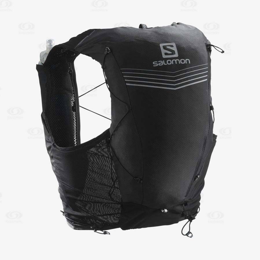 Black Women\'s Salomon ADV SKIN 12 Running Packs | USA-wO2489