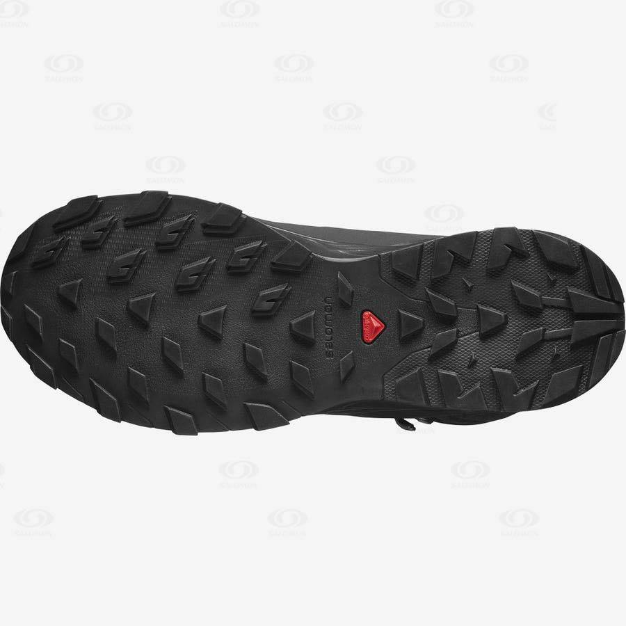 Black Women's Salomon OUTBLAST THINSULATE™ CLIMASALOMON™ WATERPROOF Winter Boots | USA-W1810