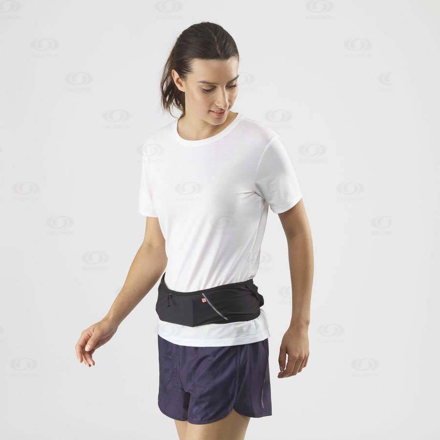 Black Women's Salomon PULSE Running Packs | USA-O1481