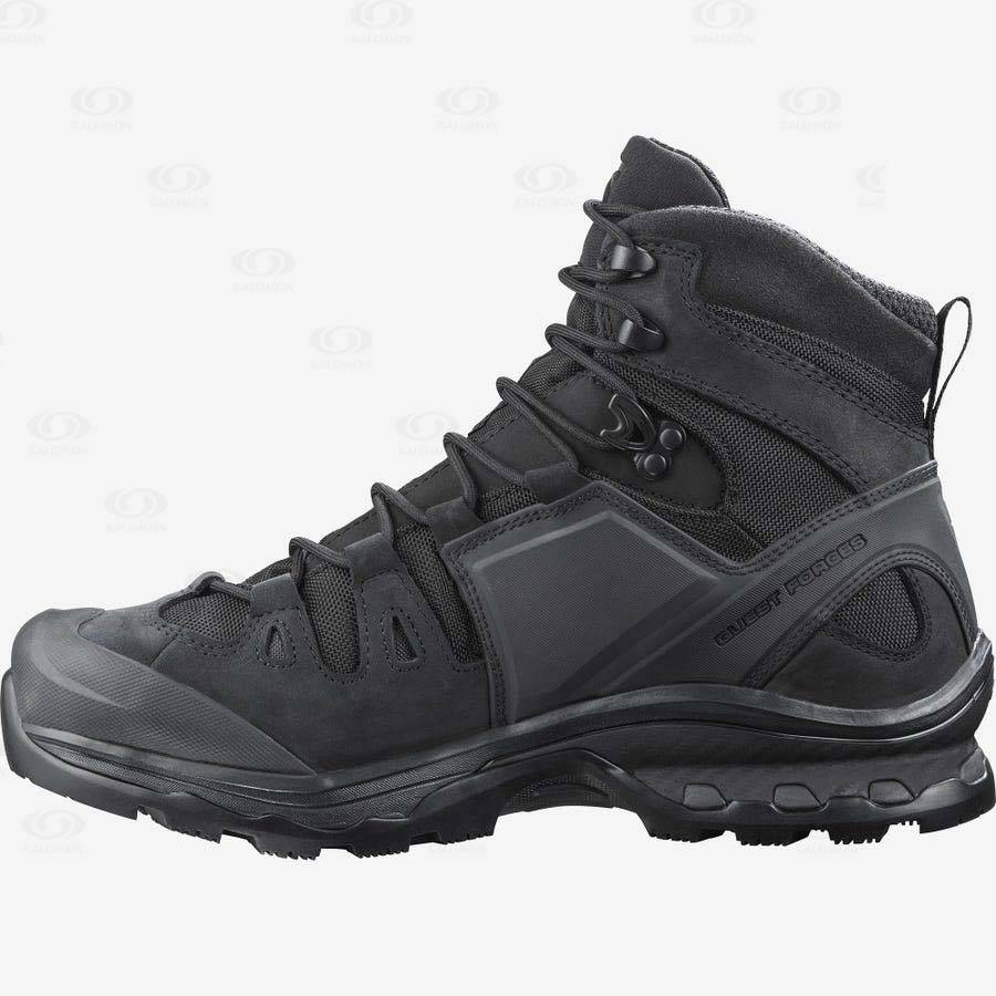 Black Women's Salomon QUEST 4D GORE-TEX FORCES 2 EN Tactical Boots | USA-N2044