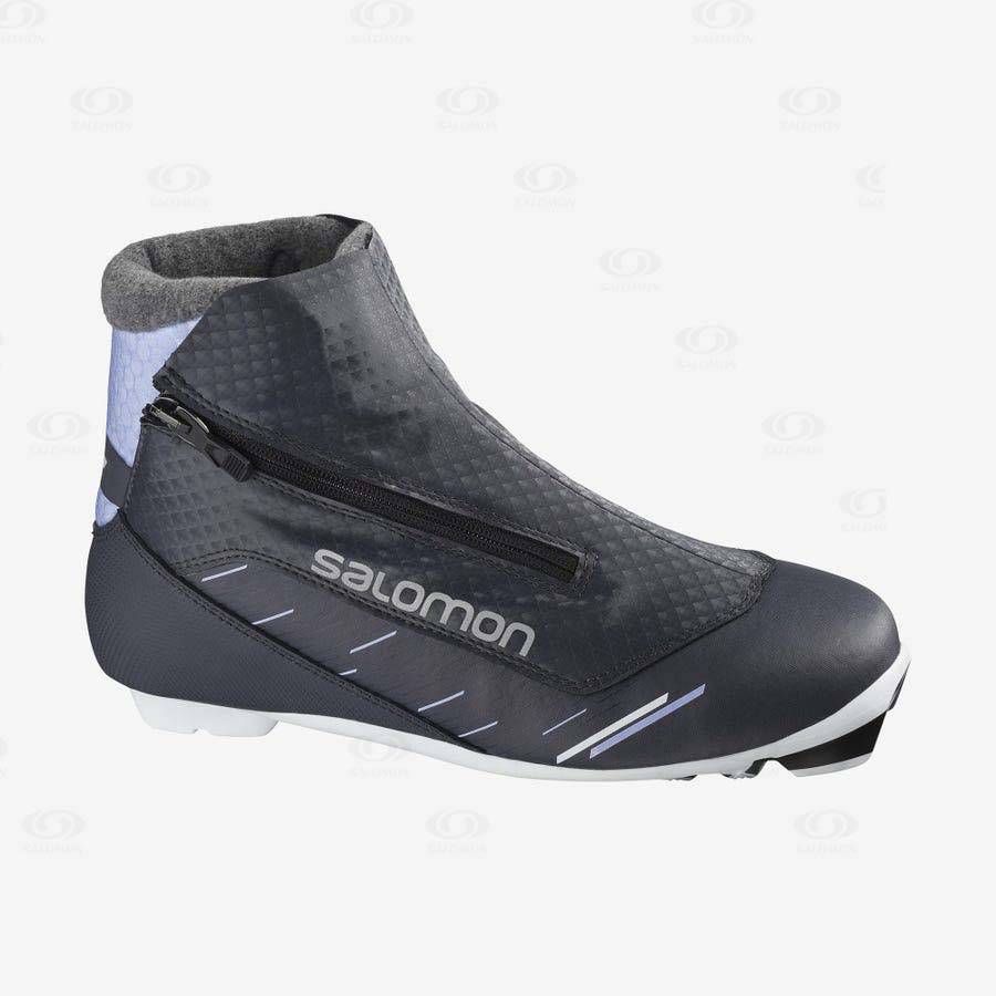 Black Women\'s Salomon RC8 VITANE NOCTURNE PROLINK Ski Boots | USA-N1372