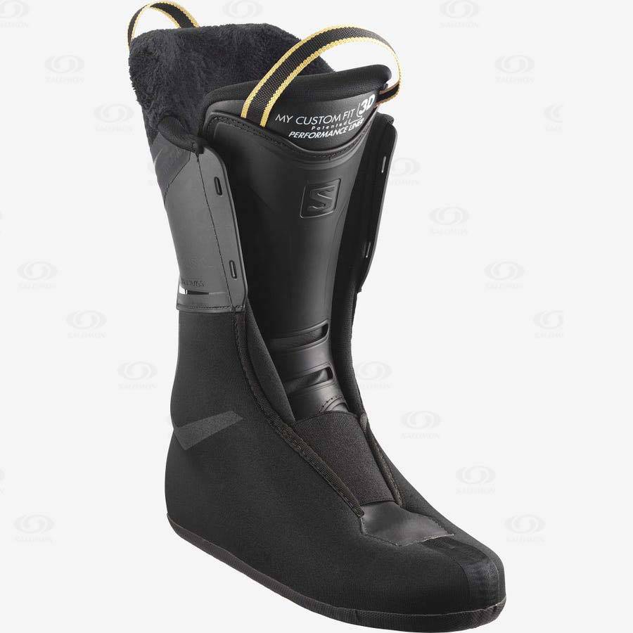 Black Women's Salomon S/MAX 90 Ski Boots | USA-O1448