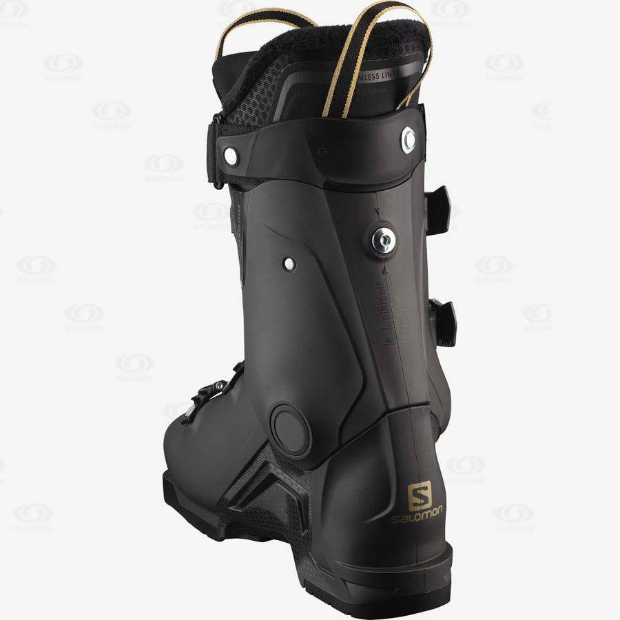 Black Women's Salomon S/MAX 90 Ski Boots | USA-O1448