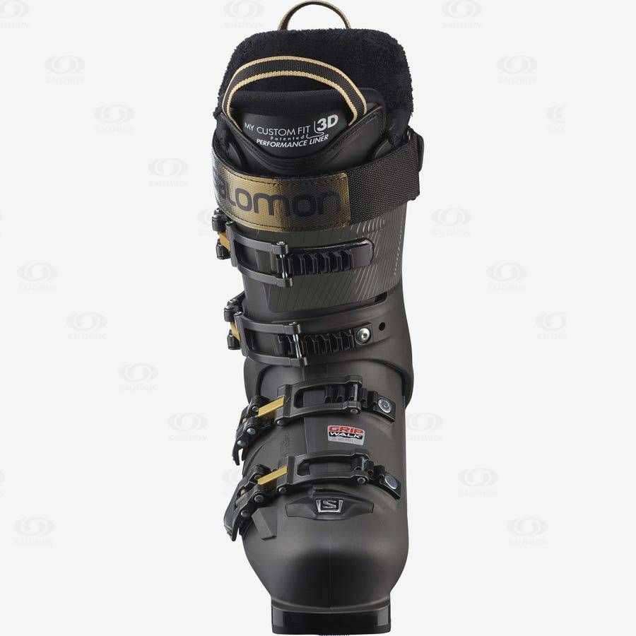 Black Women's Salomon S/MAX 90 Ski Boots | USA-O1448