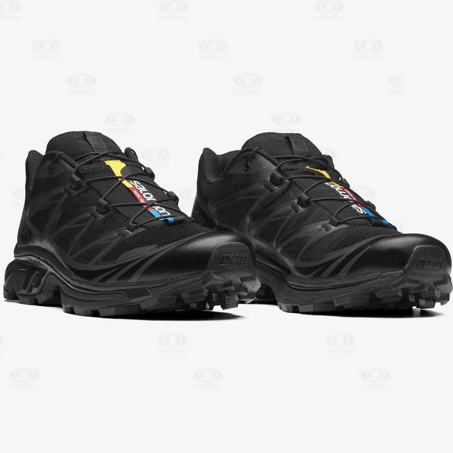 Black Women's Salomon XT-6 Sneakers | USA-N1645