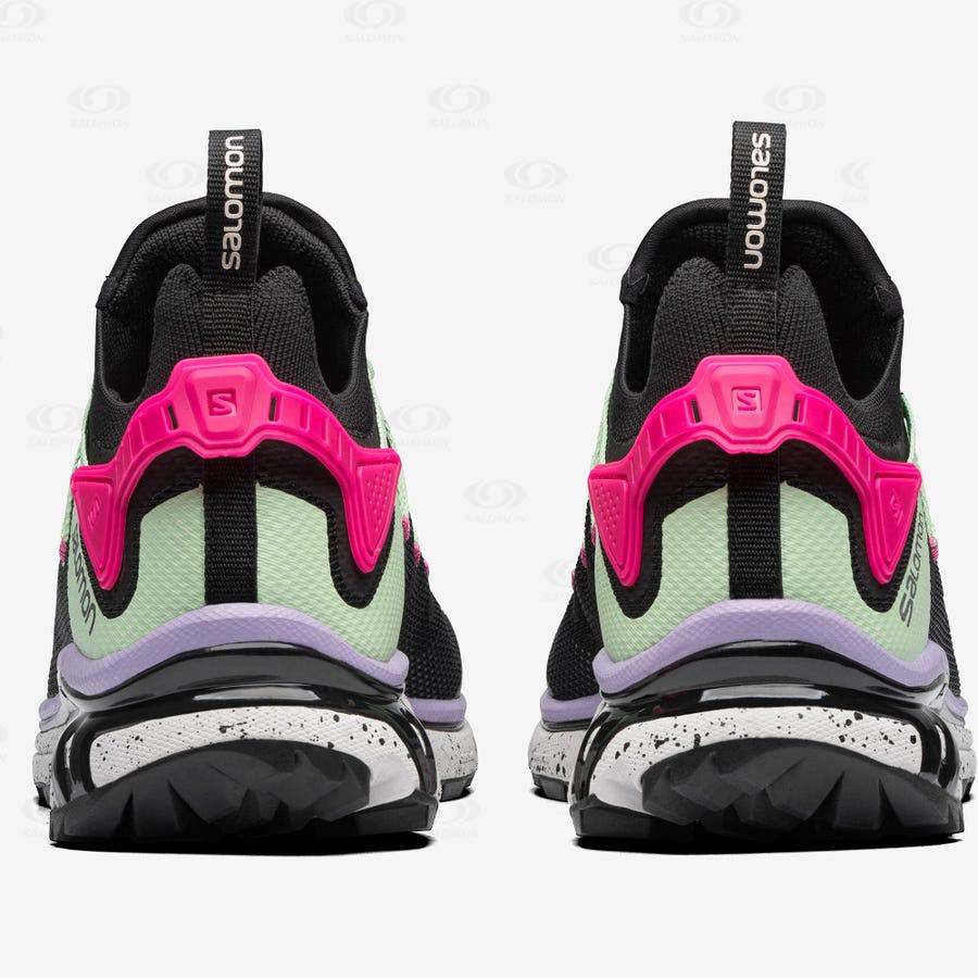 Black Women's Salomon XT-RUSH Sneakers | USA-S2598