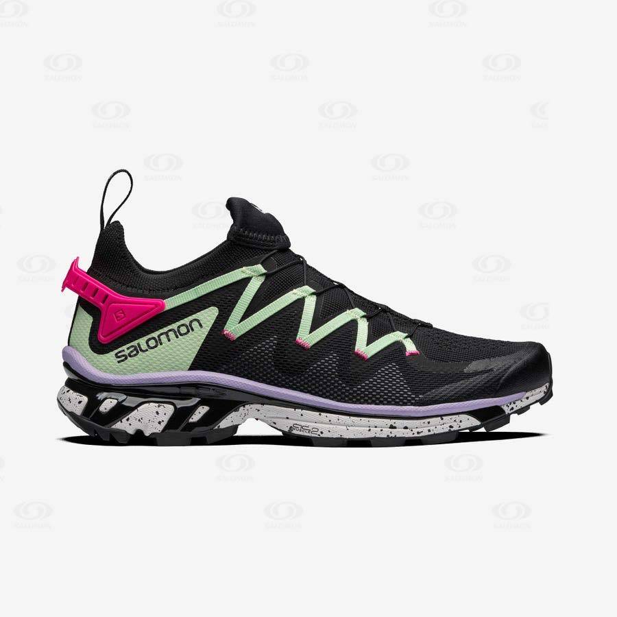 Black Women\'s Salomon XT-RUSH Sneakers | USA-S2598