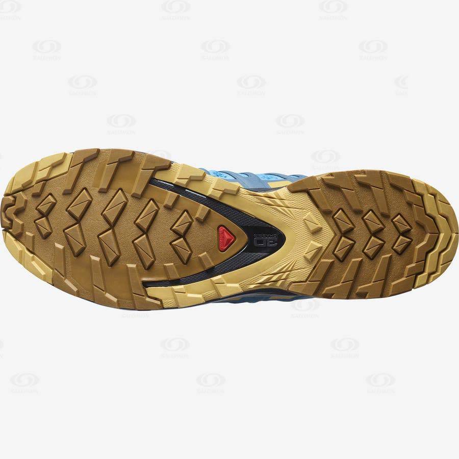 Blue Men's Salomon XA PRO 3D v8 Trail Running Shoes | USA-W1660