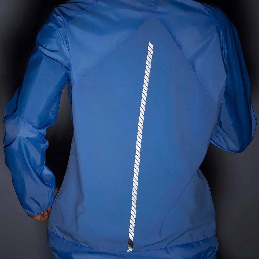 Blue Women's Salomon BONATTI CROSS WIND Windbreaker | USA-O1756