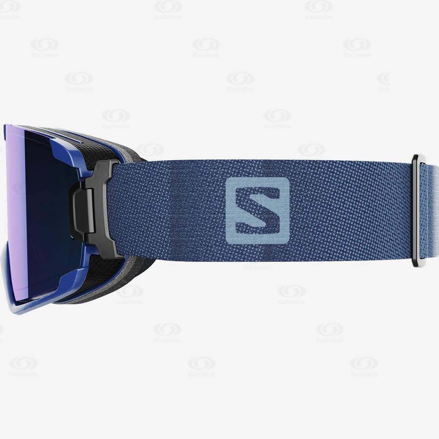 Blue Women's Salomon COSMIC MULTILAYER Goggles | USA-S1730