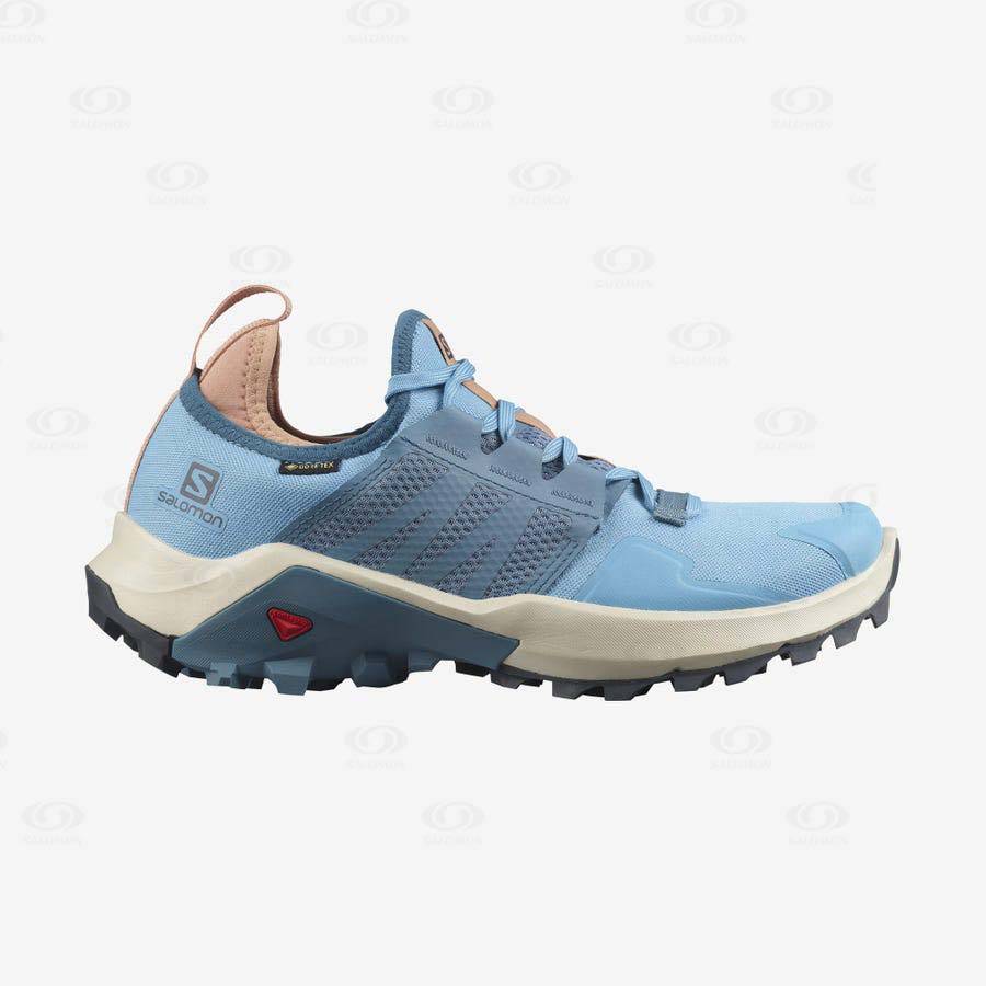 Blue Women\'s Salomon MADCROSS GORE-TEX Waterproof Shoes | USA-L2453
