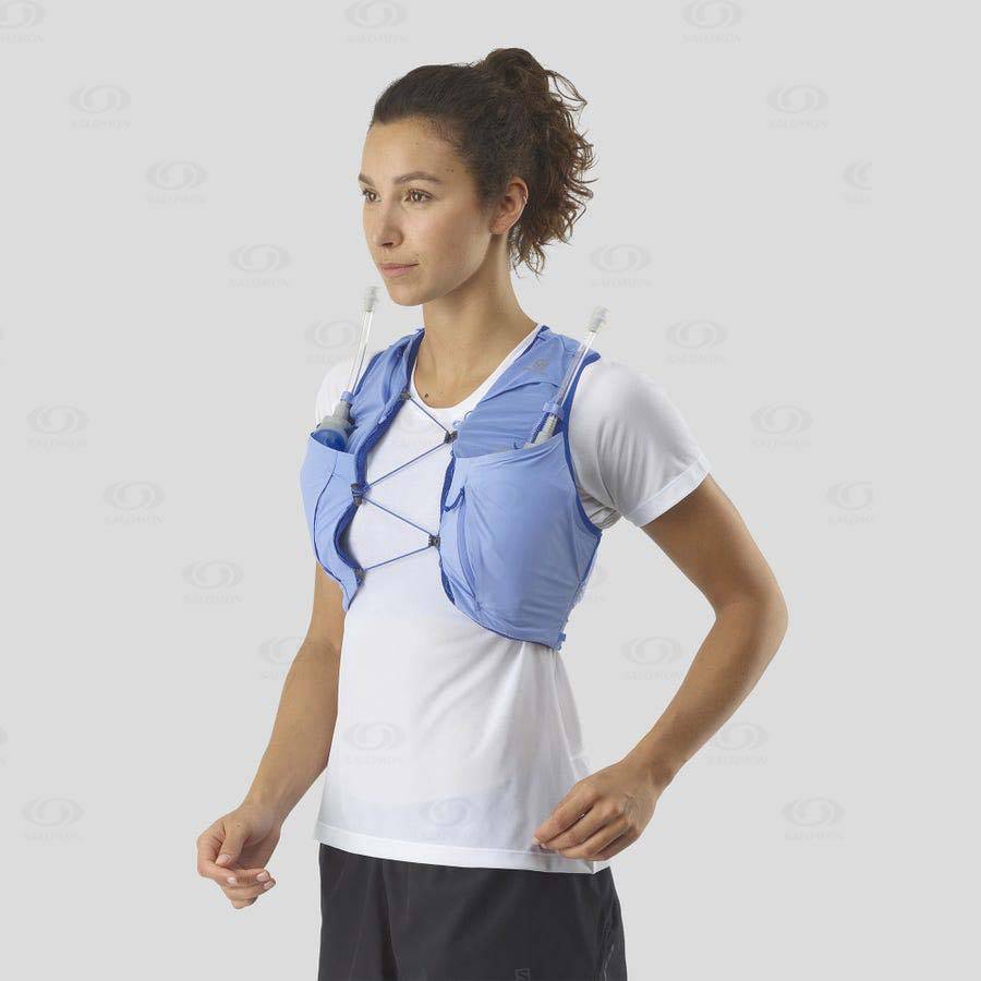 Blue Women's Salomon SENSE PRO 5 Running Packs | USA-W1400