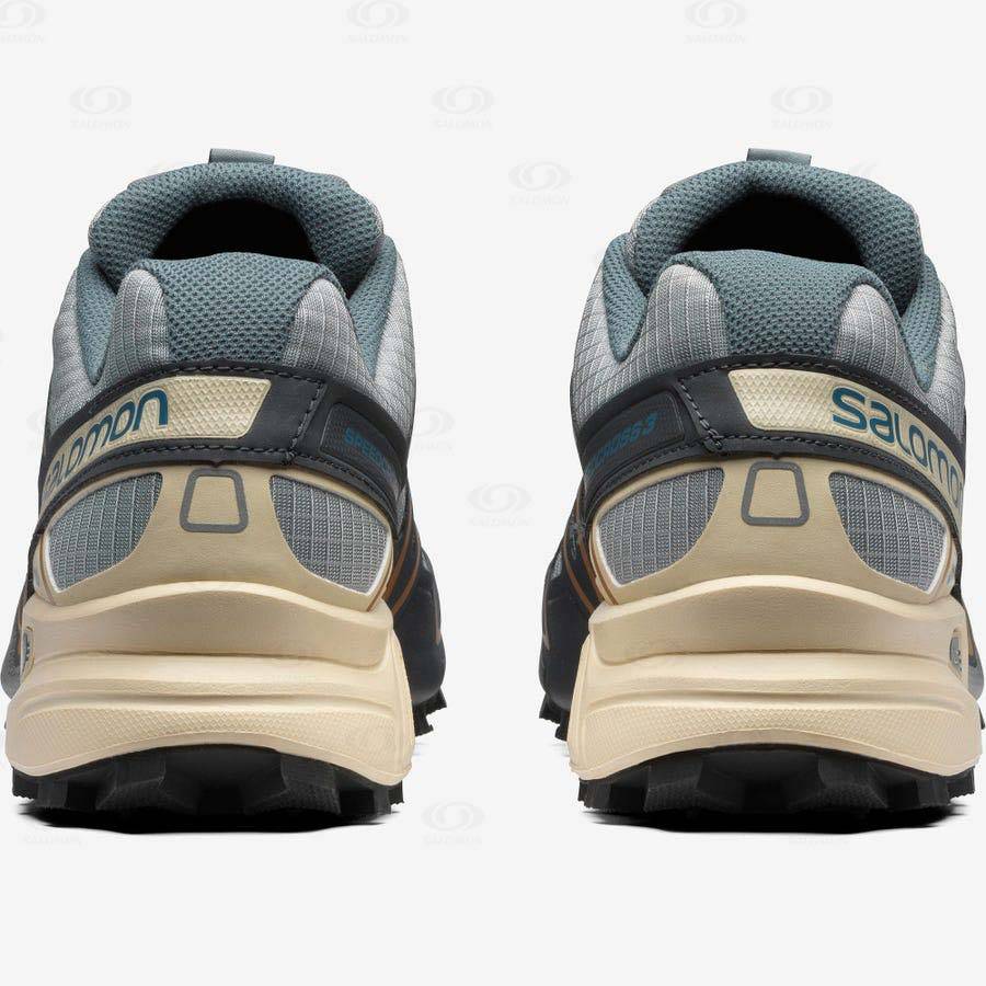 Blue Women's Salomon SPEEDCROSS 3 Sneakers | USA-O2197