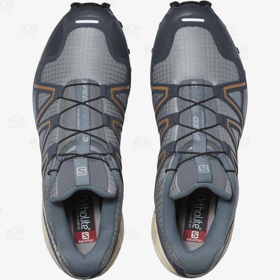 Blue Women's Salomon SPEEDCROSS 3 Sneakers | USA-O2197