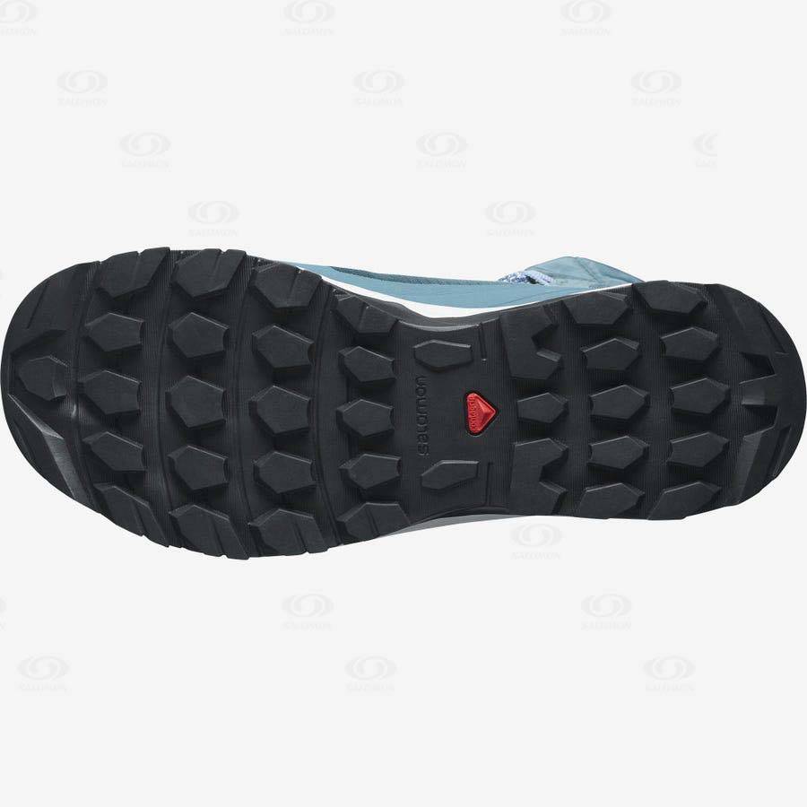 Blue Women's Salomon VAYA POWDER TS CSWP Winter Boots | USA-wN1617