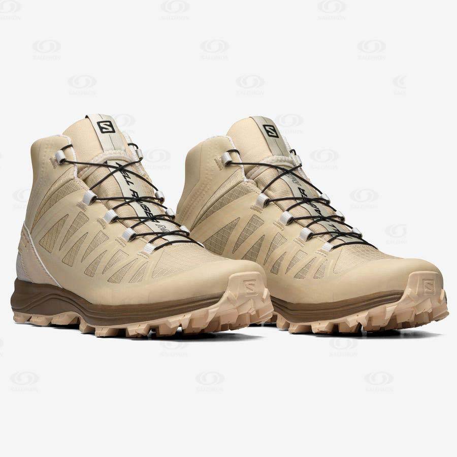 Brown Men's Salomon FELL RAISER FOR GR10K Sneakers | USA-A1654
