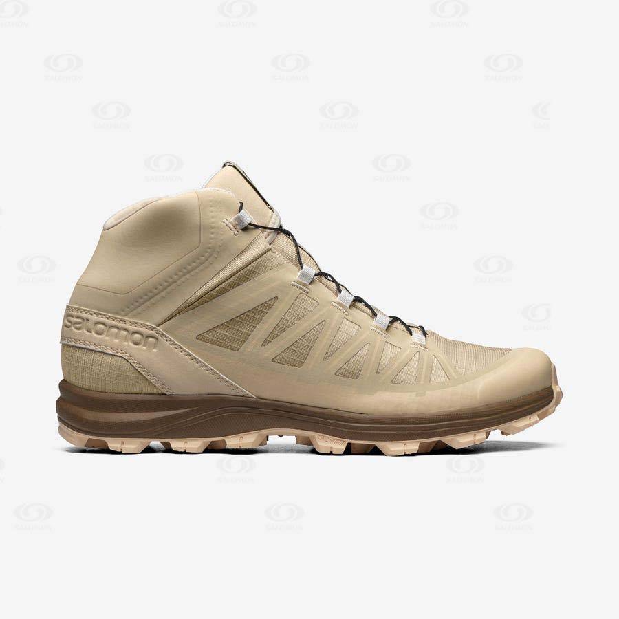 Brown Men\'s Salomon FELL RAISER FOR GR10K Sneakers | USA-A1654