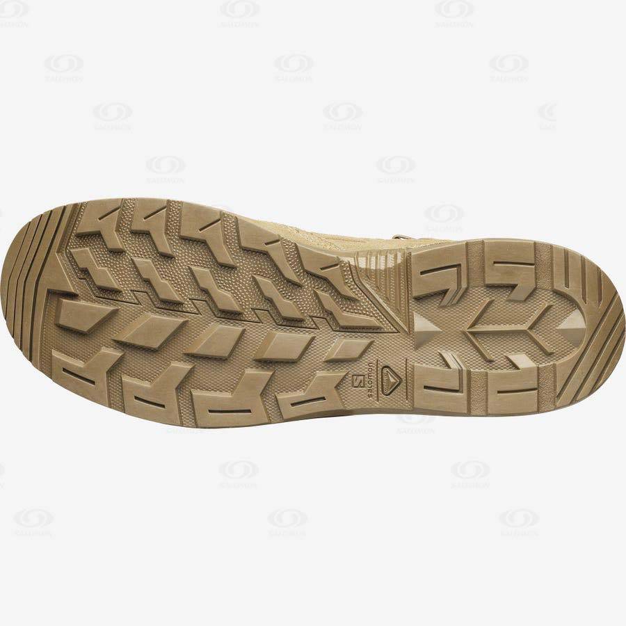 Brown Men's Salomon GUARDIAN CLIMASALOMON™ Waterproof Boots | USA-W3330