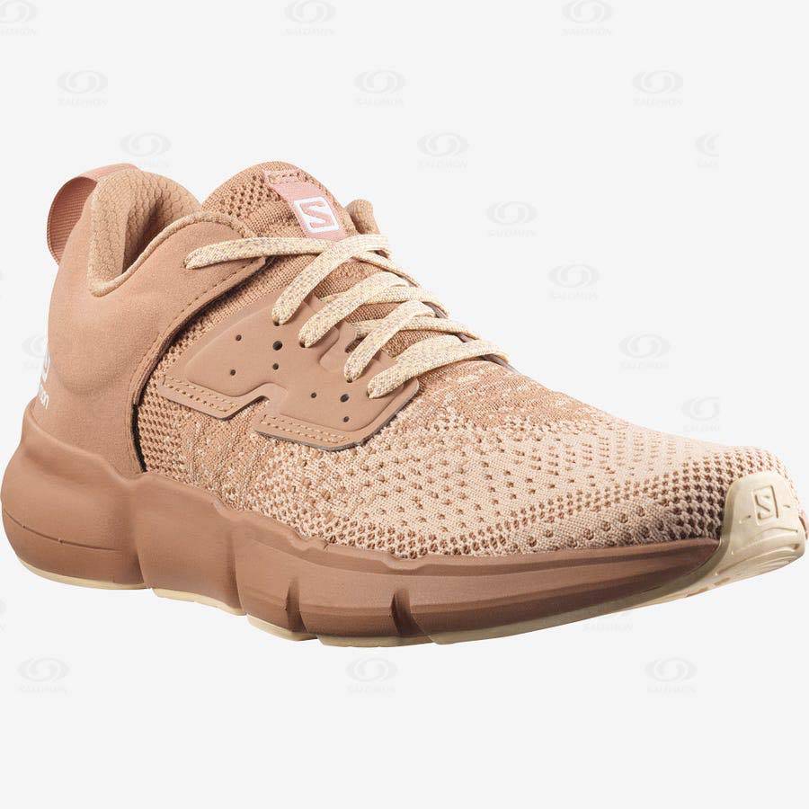 Brown Women's Salomon PREDICT SOC W Running Shoes | USA-N1050